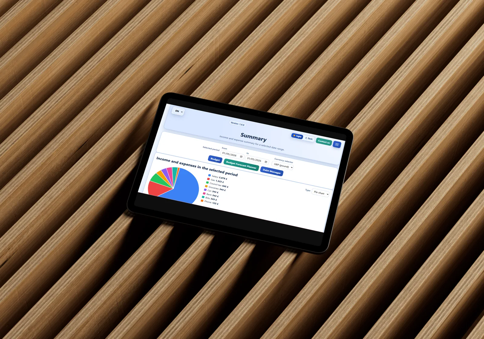 Budgeting App 5
