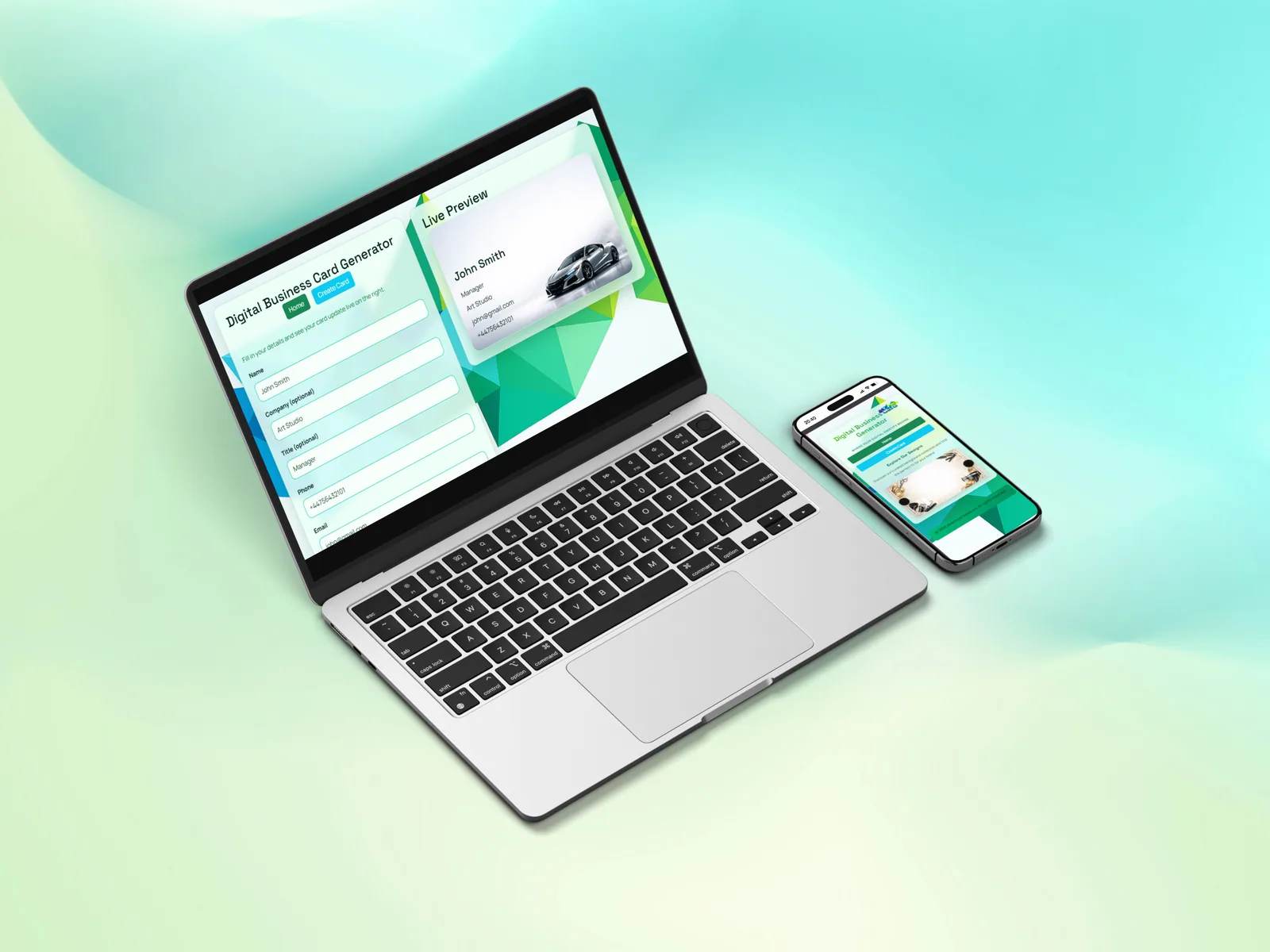 Business Card Generator 3