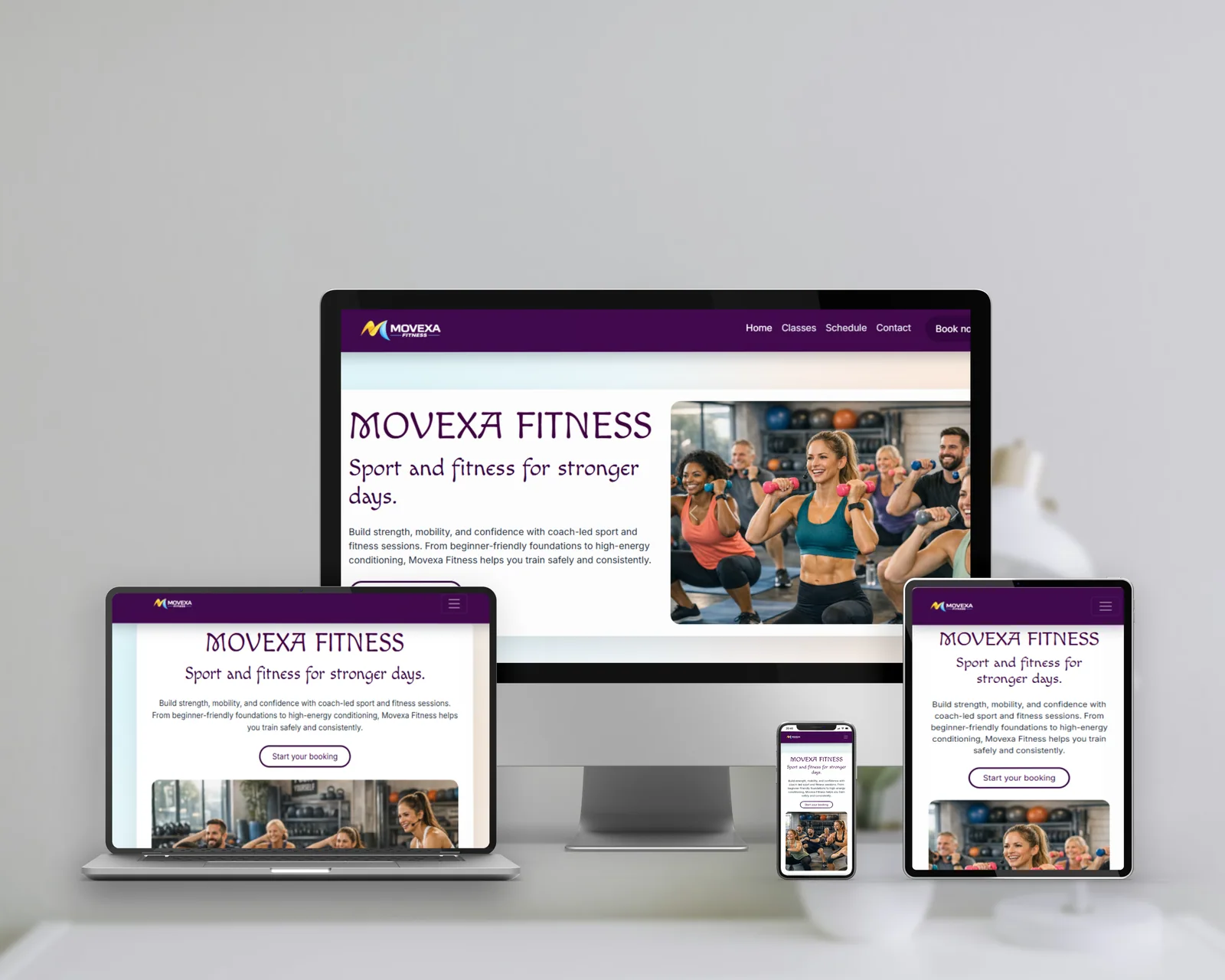 Fitness Website