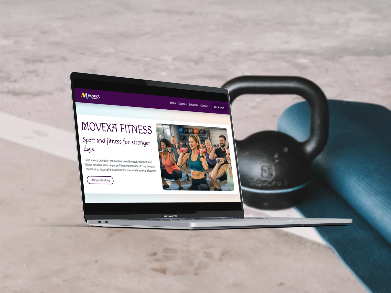 Fitness Website 2