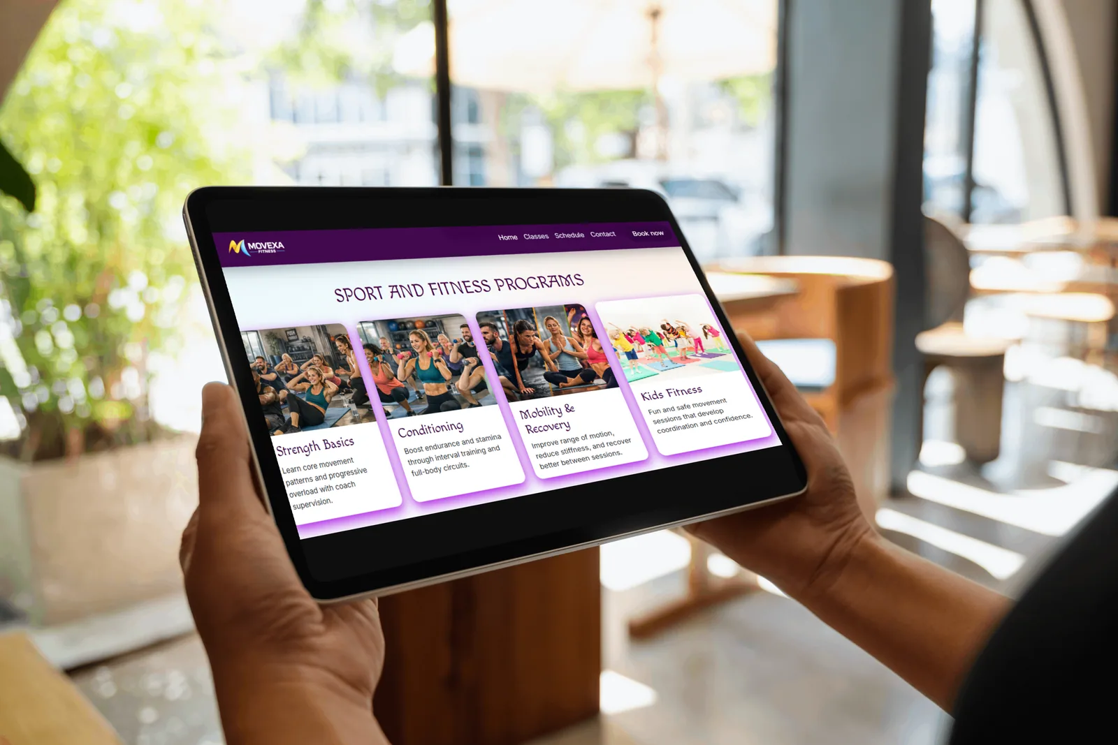 Fitness Website 3
