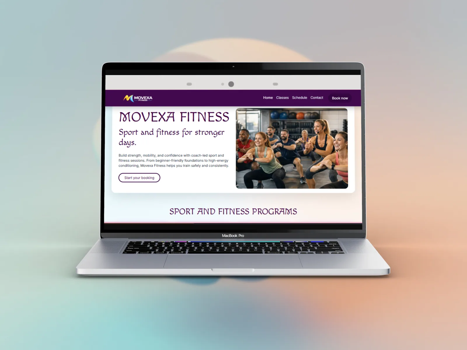 Fitness Website 4
