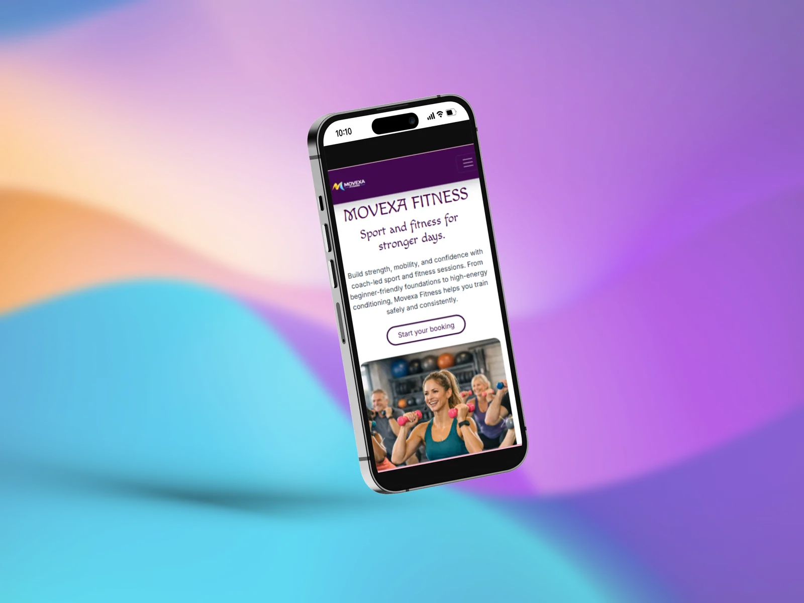 Fitness Website 5
