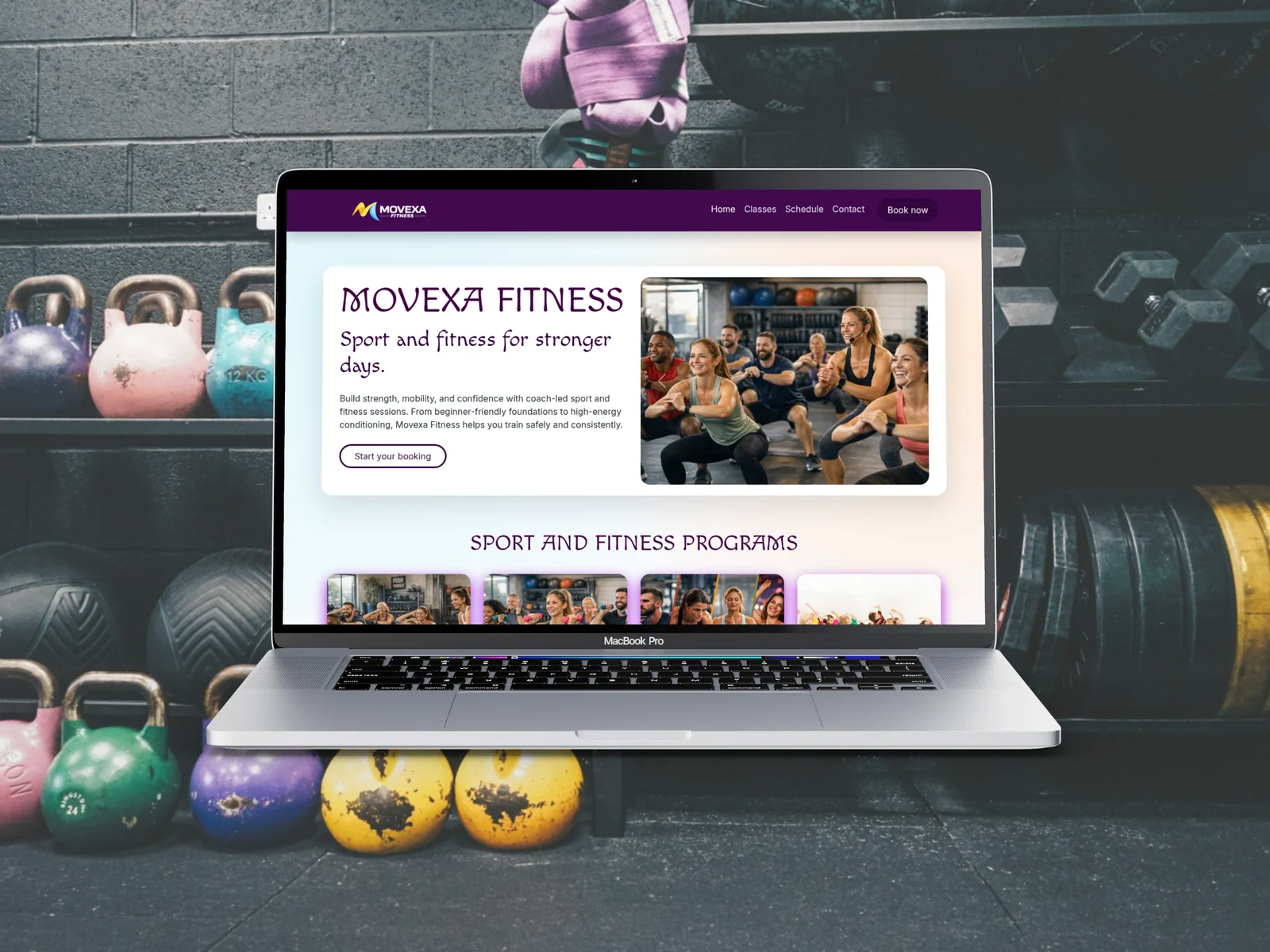 Fitness Website 6