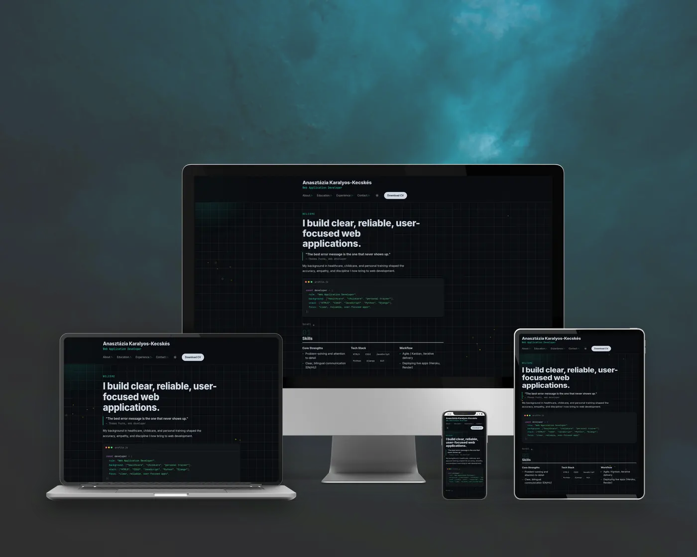 Web Development Portfolio