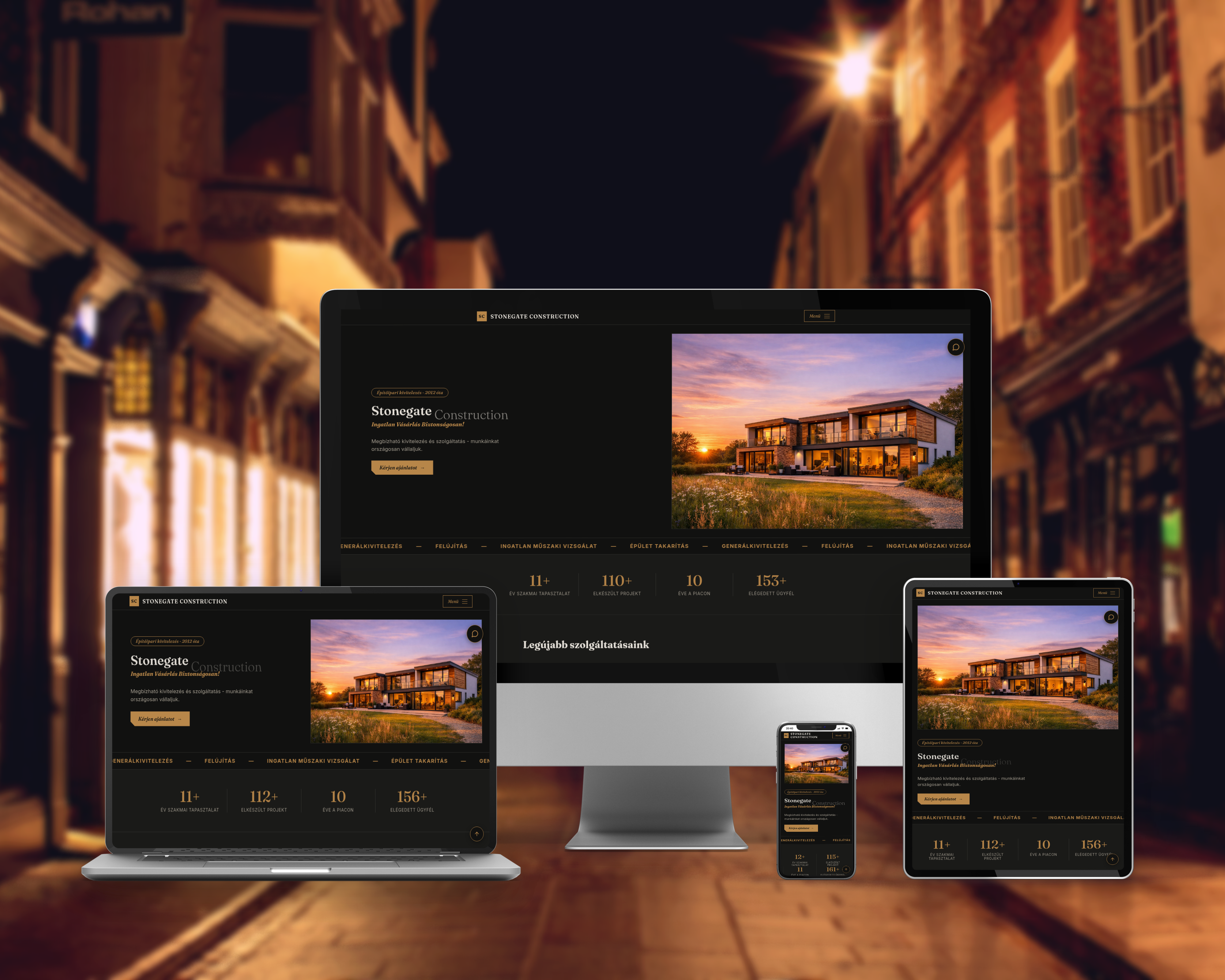 Stonegate Construction Website